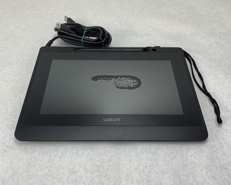 Wacom DTU-1141B 10.1" Full HD Drawing Tablet w/ Cord - Tested Screen Damage