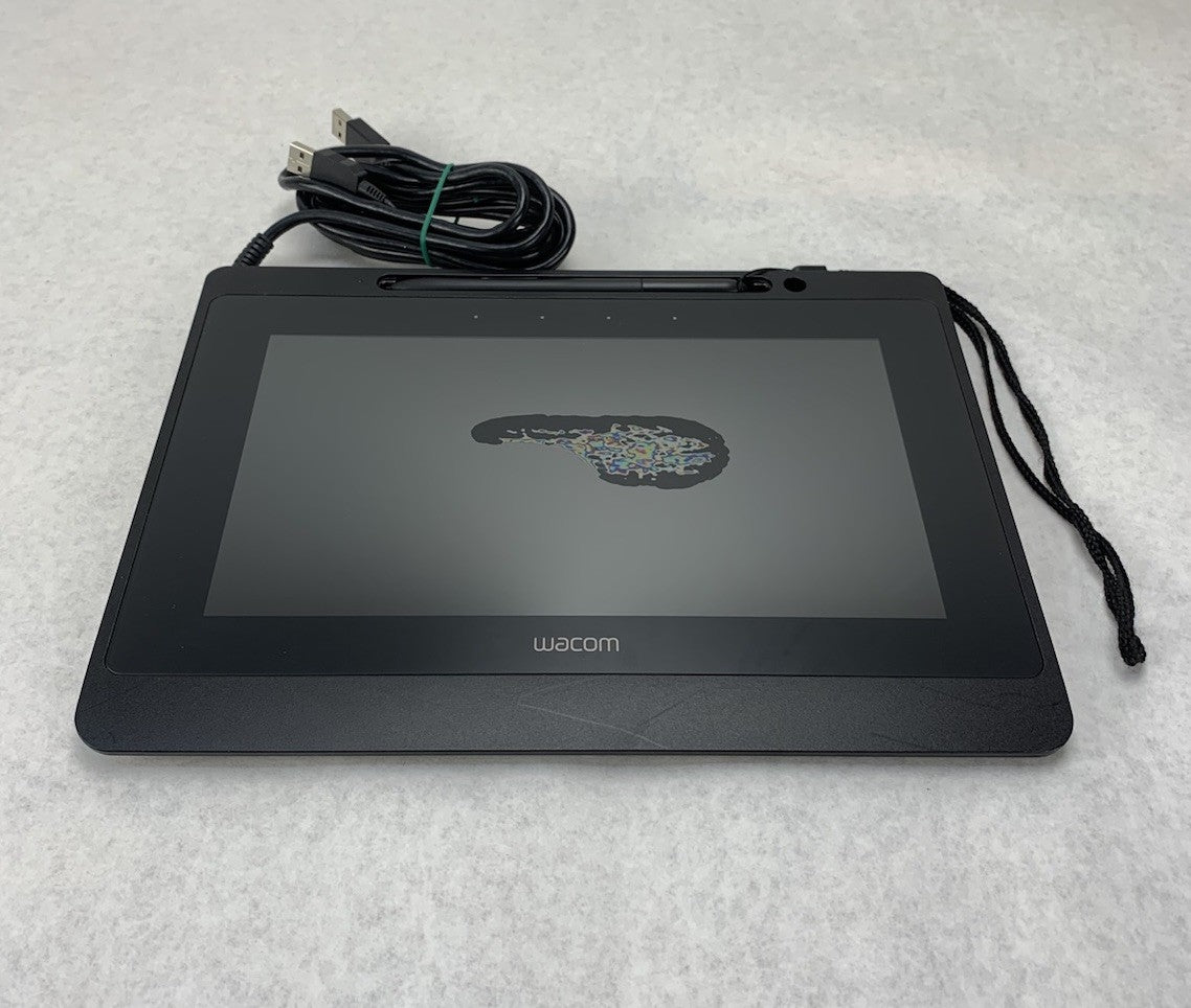Wacom DTU-1141B 10.1" Full HD Drawing Tablet w/ Cord - Tested Screen Damage1