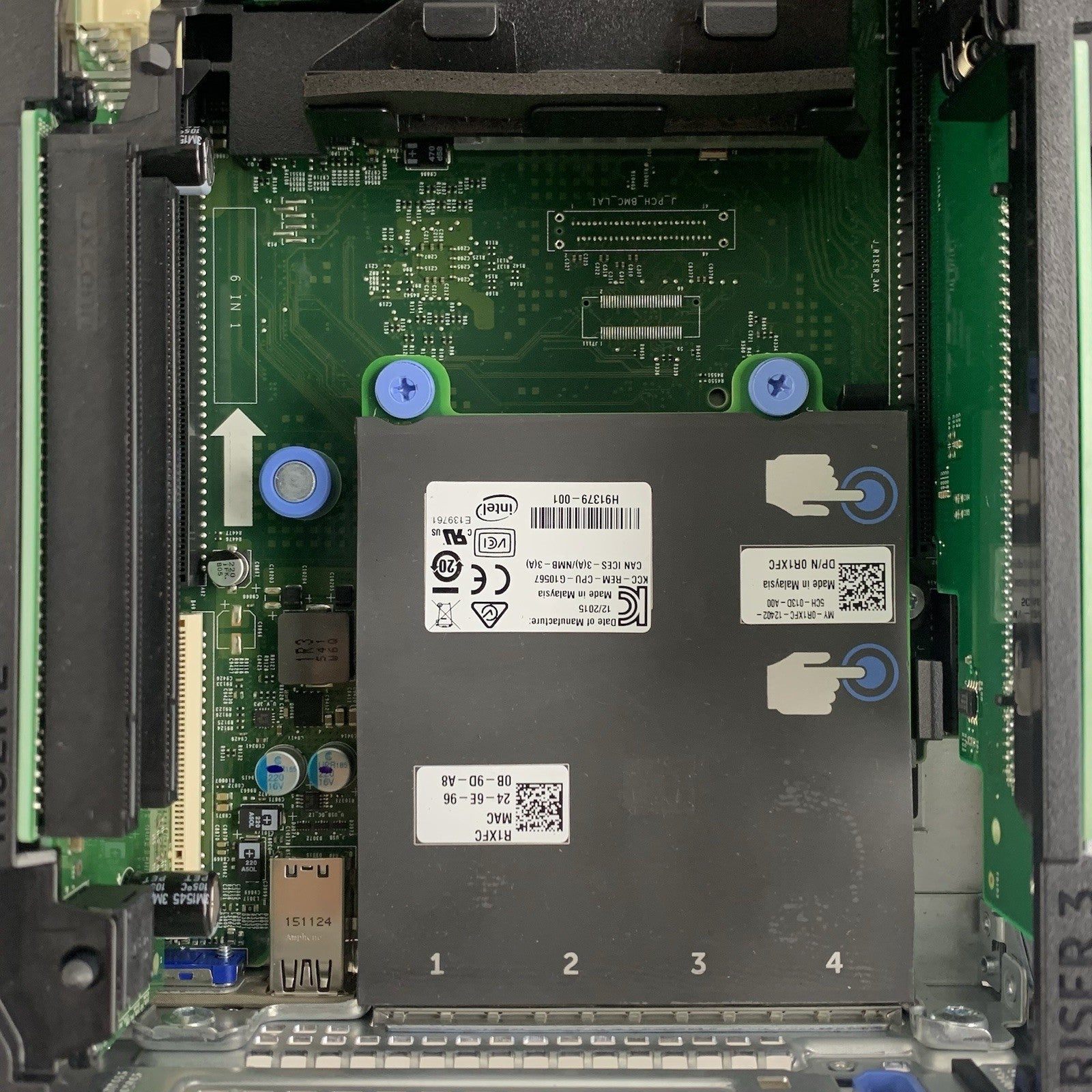 Dell Poweredge R730 2U Server 1x Intel E5-2640V3 2.6 GHz 64 GB Ram No OS No HDD16