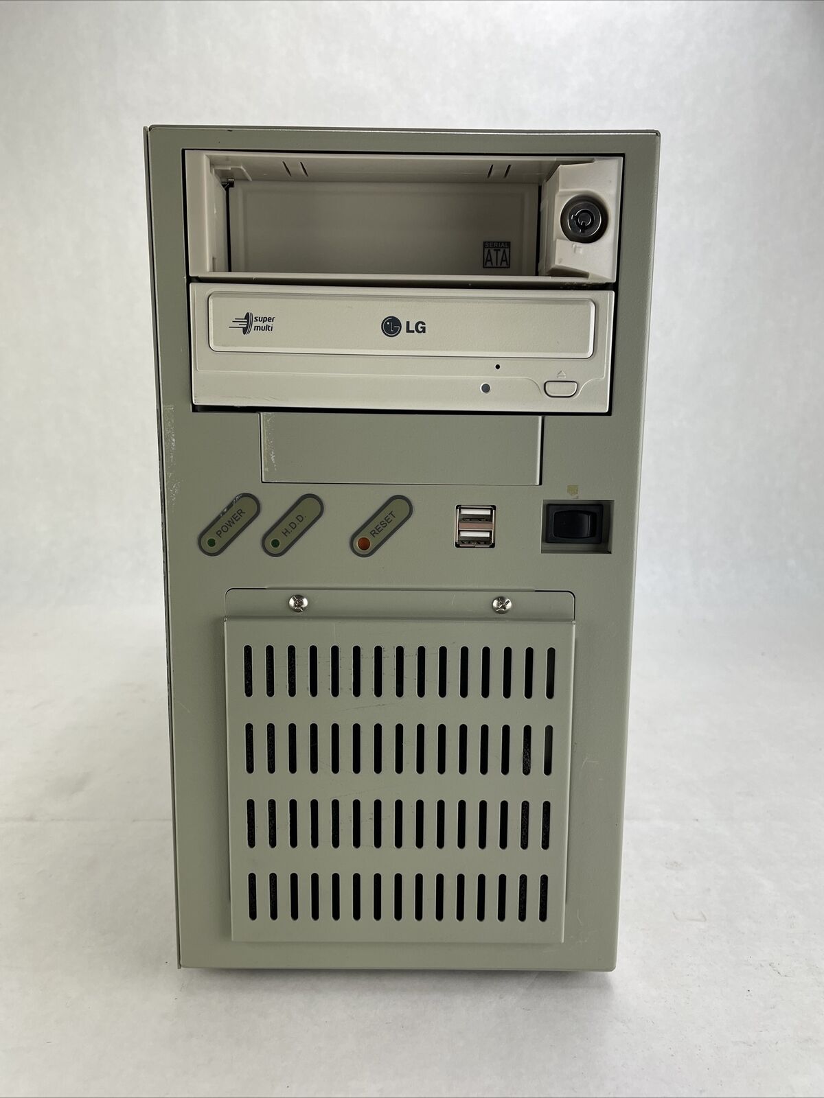 ADVANTECH IPC-6608BP-00XE Chassis Intel Core 2 Duo E7400 2.29GHz 4GB RAM