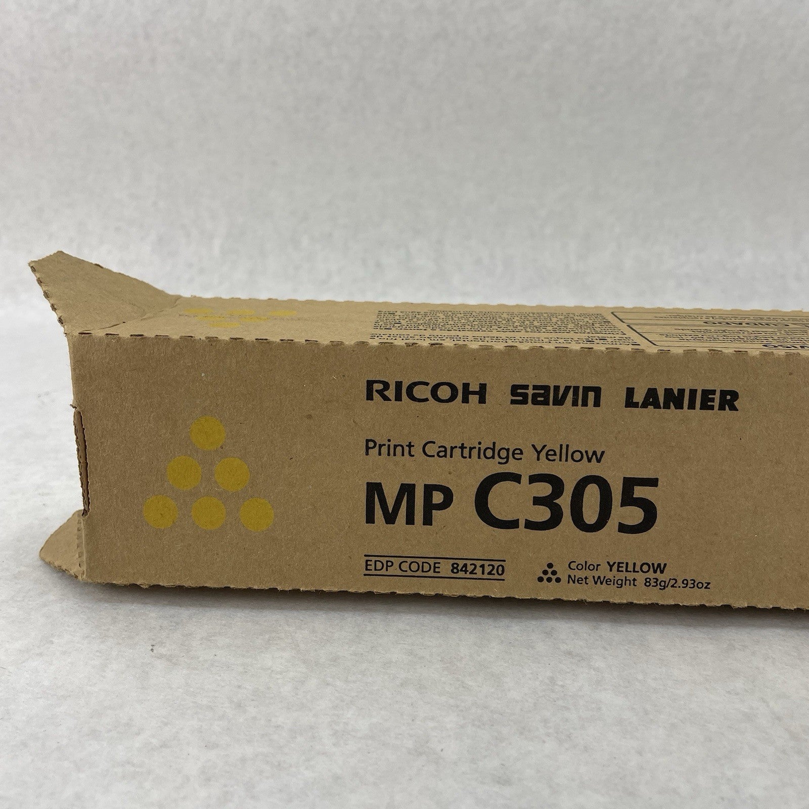 Ricoh MP C305 Genuine Yellow Toner Print Cartridge Lot of 22