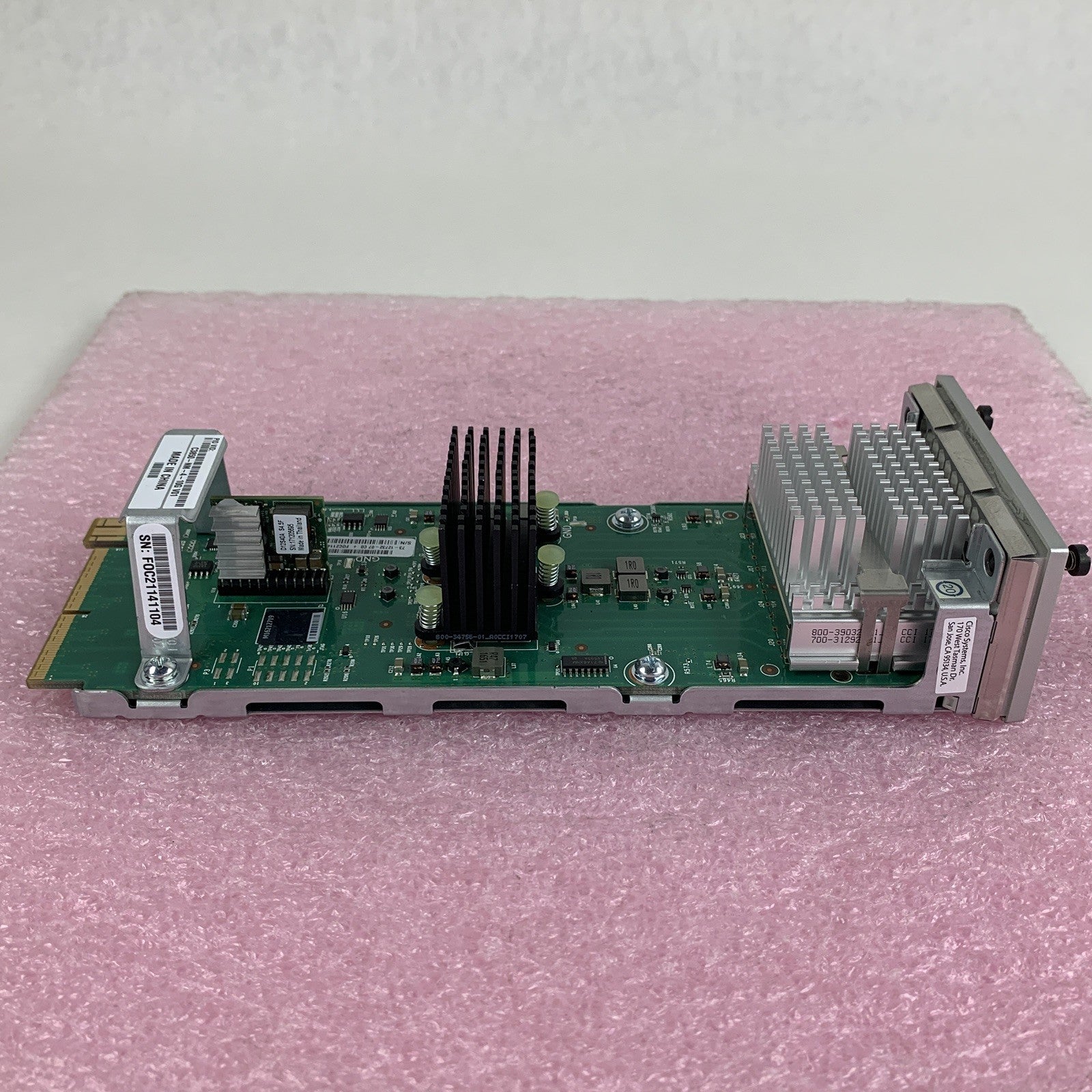 Cisco C3850-NM-4-10G 4-Port 10GbE Network Module for Catalyst Switch