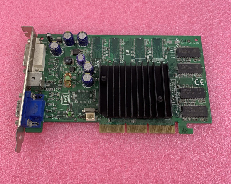 MSI MS-8911 AGP 8X Video Graphics Card - Untested