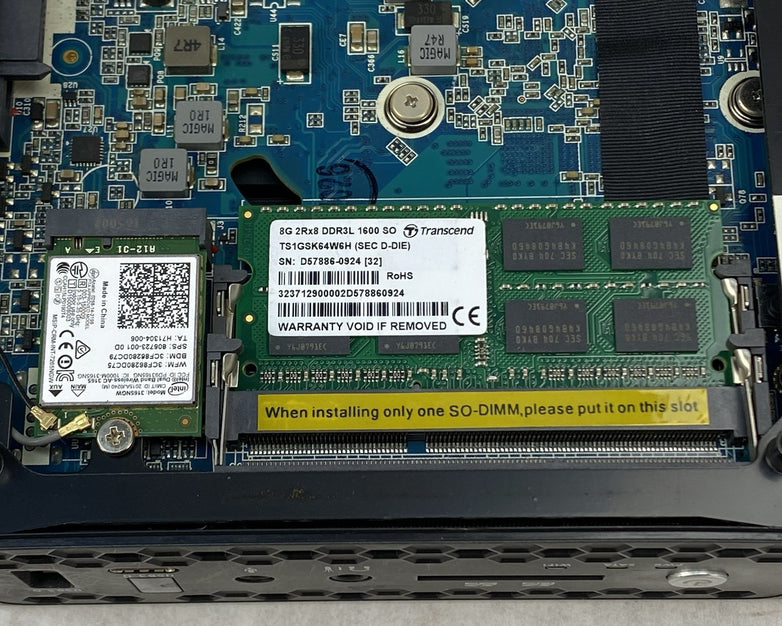 Zotac ZBOX-C1323NANO Micro Celeron C3150 1.6GHz 8GB RAM No HDD/OS/AC - No Bottom