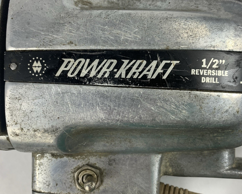 Powr-Kraft TPC-9275A Vintage 1/2" Electric Drill