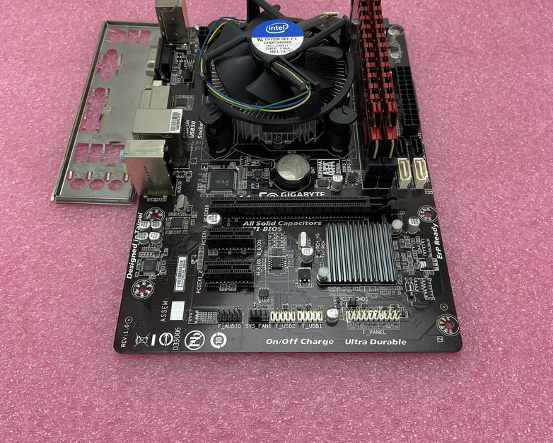 Gigabyte H81M-DS2V Motherboard Intel Pentium G3220 3GHz 4GB RAM w/IO Shield