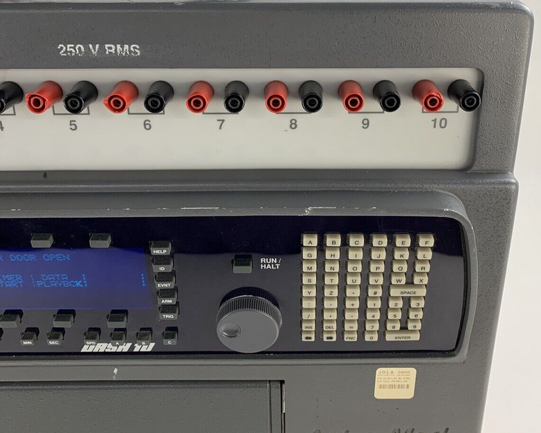 Astro-Med Dash 10 250v RMS Data Logger Powers On