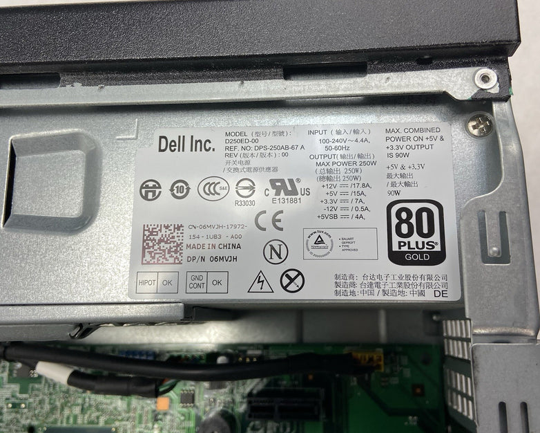 Dell Optiplex 390 DT Intel Core i5-2400 3.1GHz 4GB RAM No HDD No OS