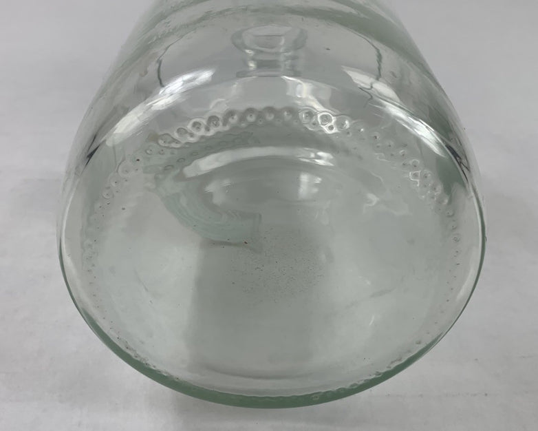 Kimax Kimble 14395-2000 2000 mL Round Wide Mouth Media Storage Bottle - No Lid
