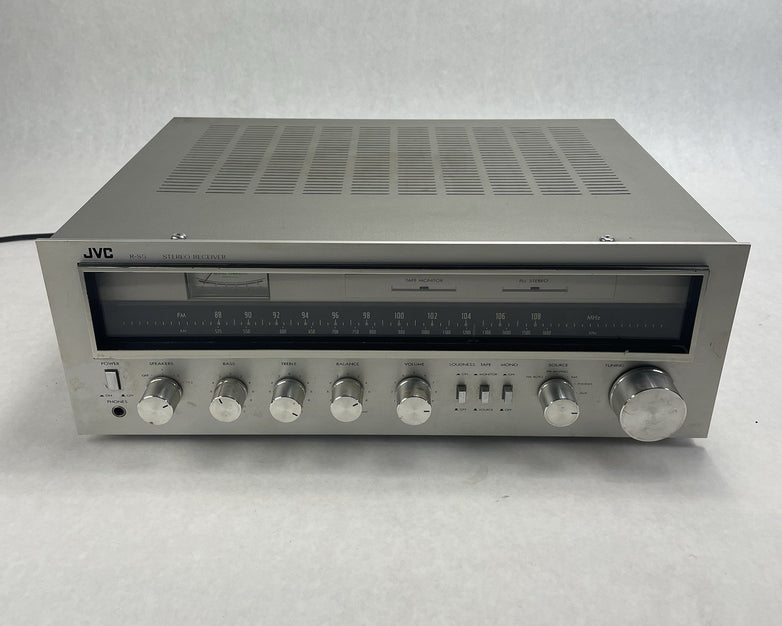 JVC R-S5 Stereo Receiver for Parts Only Static Issues