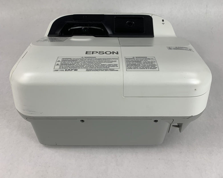 Epson H599A BrightLink 595Wi LCD Lamp Projector 3538 Lamp Hours No Remote