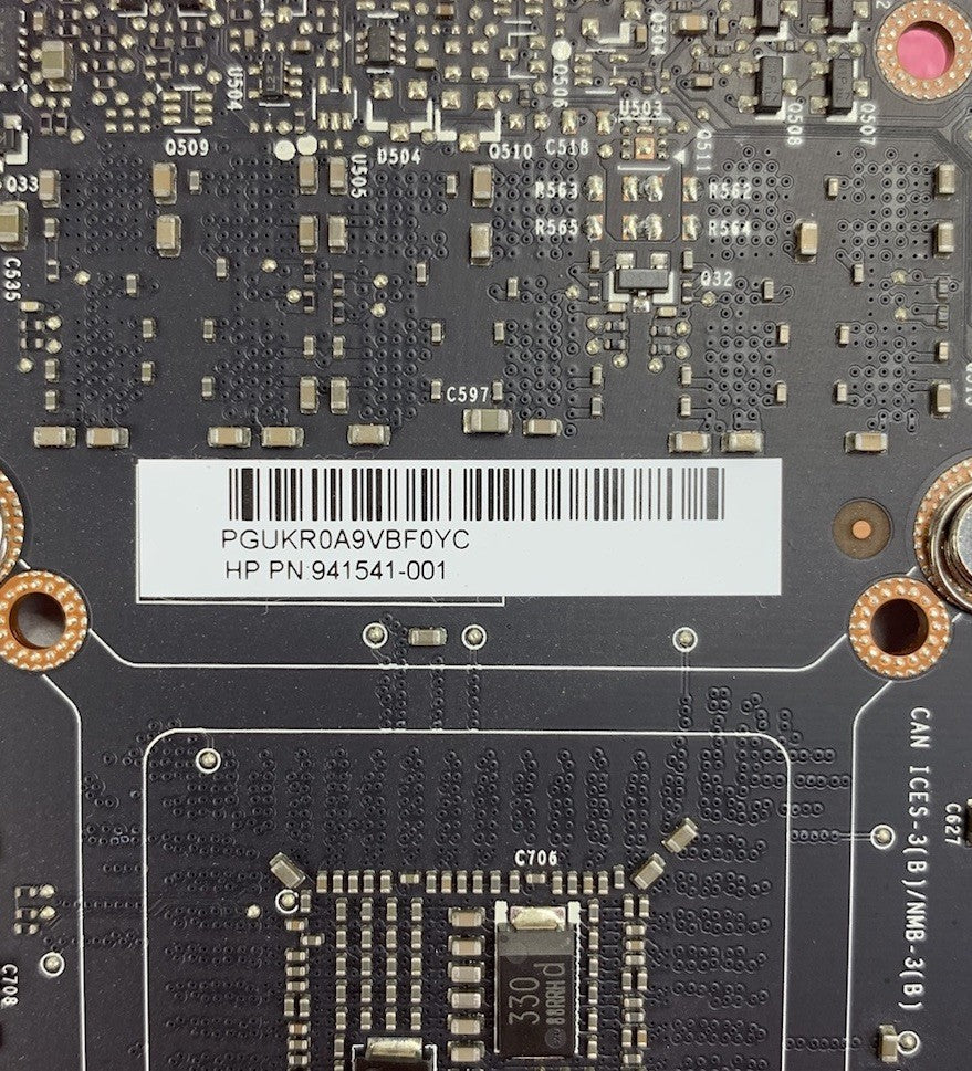 HP 941541-001 GeForce GTX 1060 3GB GDDR5 HDMI PCIe Video Graphics Card