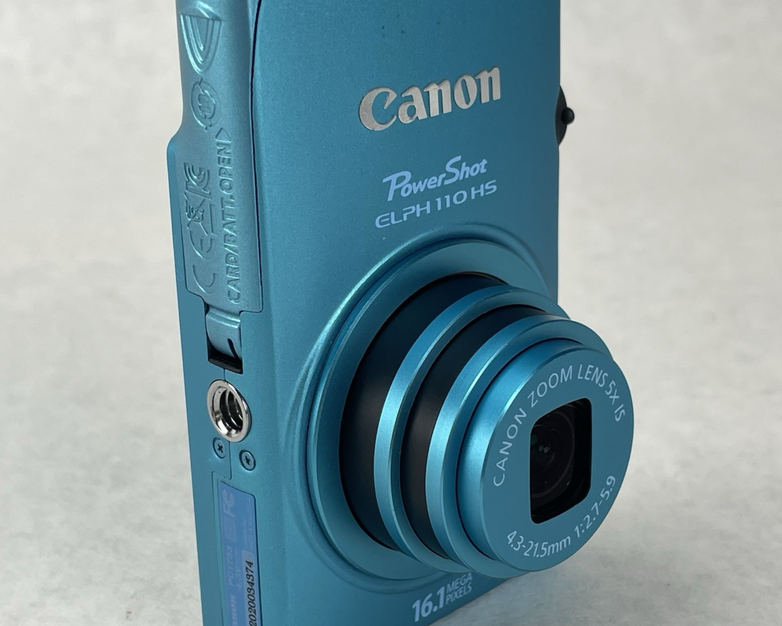 Canon PC1733 ELPH 110 HS 16.1MP Full HD Camera Blue No Memory Tested Reset