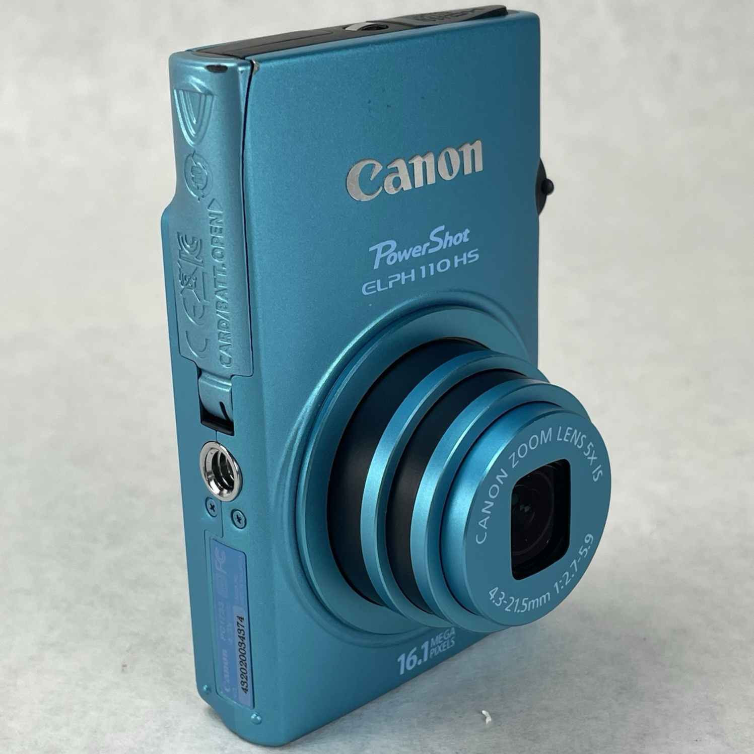 Canon PC1733 ELPH 110 HS 16.1MP Full HD Camera Blue No Memory Tested Reset2