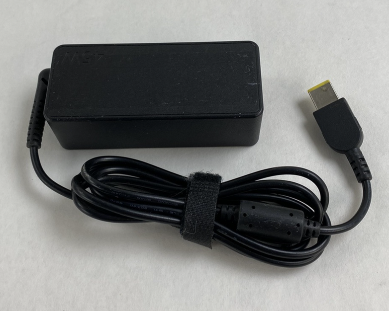 Lot of 3 Lenovo ADLX45NCC2A 45W 20V 2.25A Square Tip AC Adapter