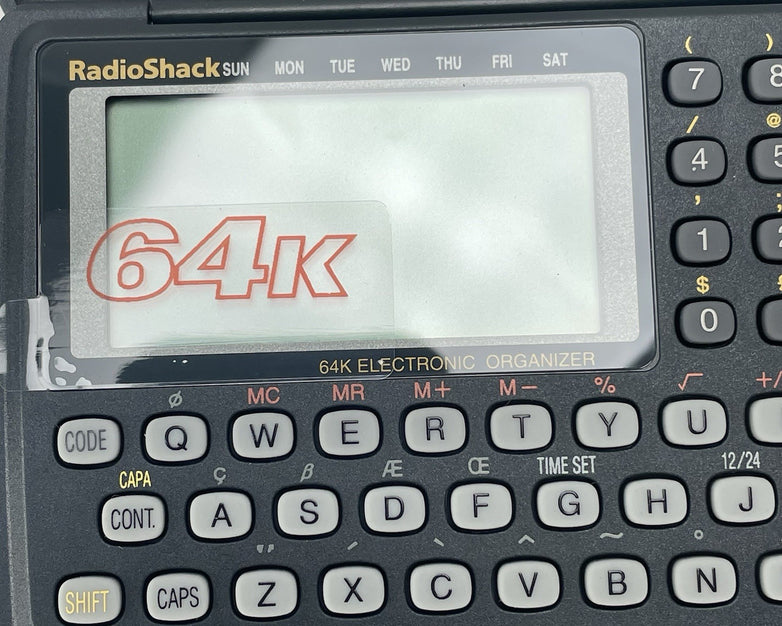 Radio Shack EC-399 Electronic Data Organizer