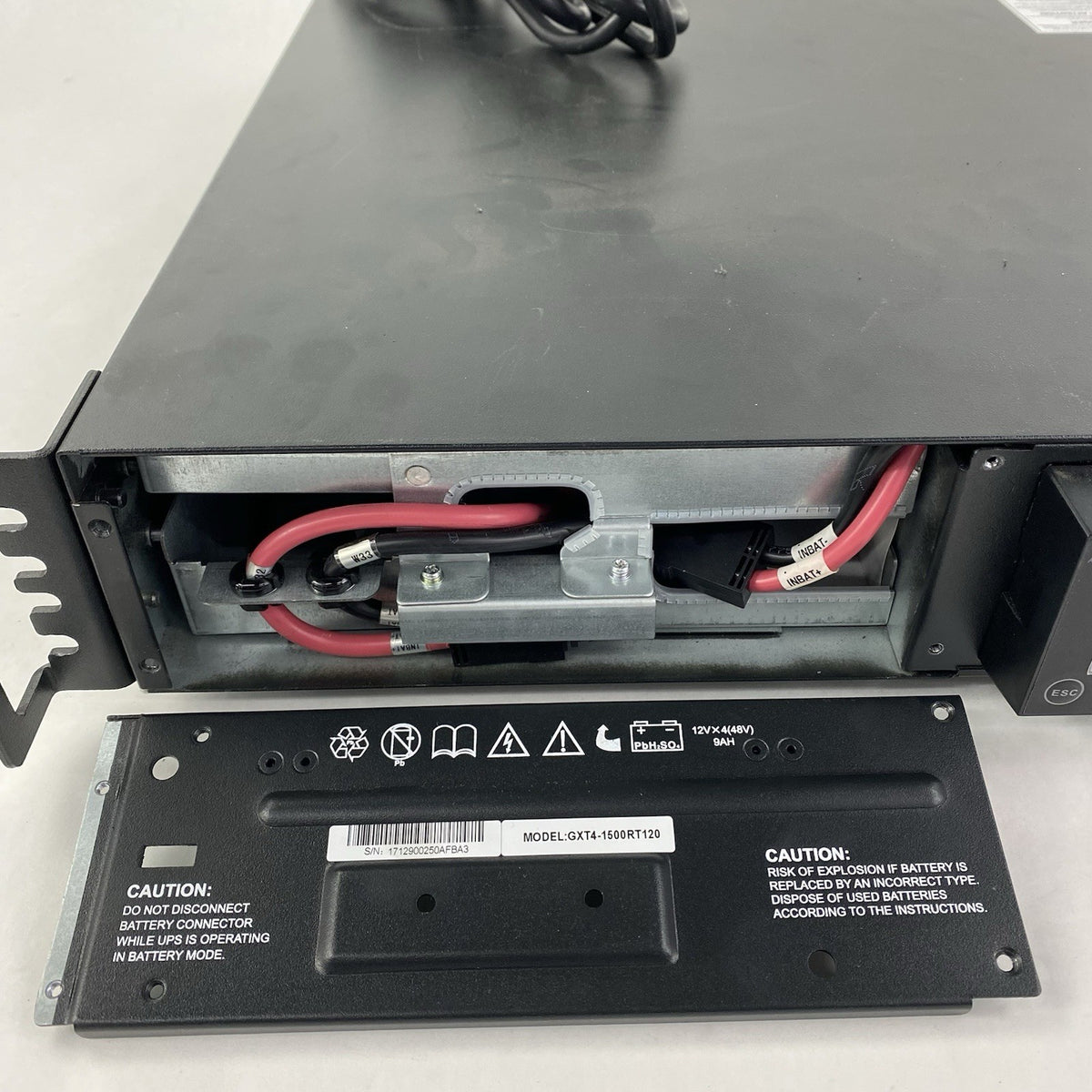 Vertiv Liebert GXT4-1500RT120 Battery Backups UPS Tested No Batteries - READ14