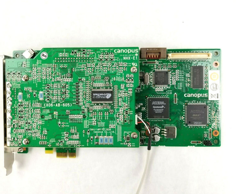 Canopus NHX-E2 PCI-E Non-Linear Editing Card with NHX-E1