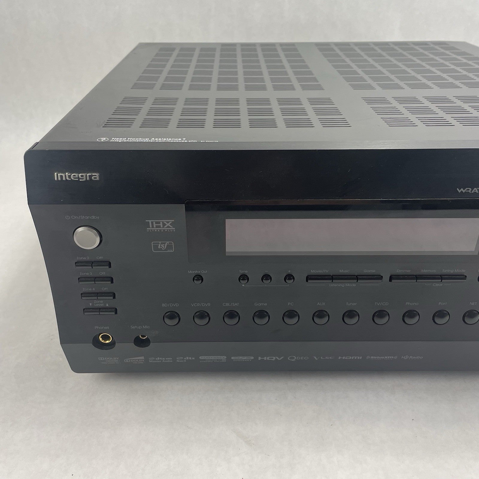 Integra DTR-80.3 9.2 AV Home Theater Receiver No Remote No Output For Parts2