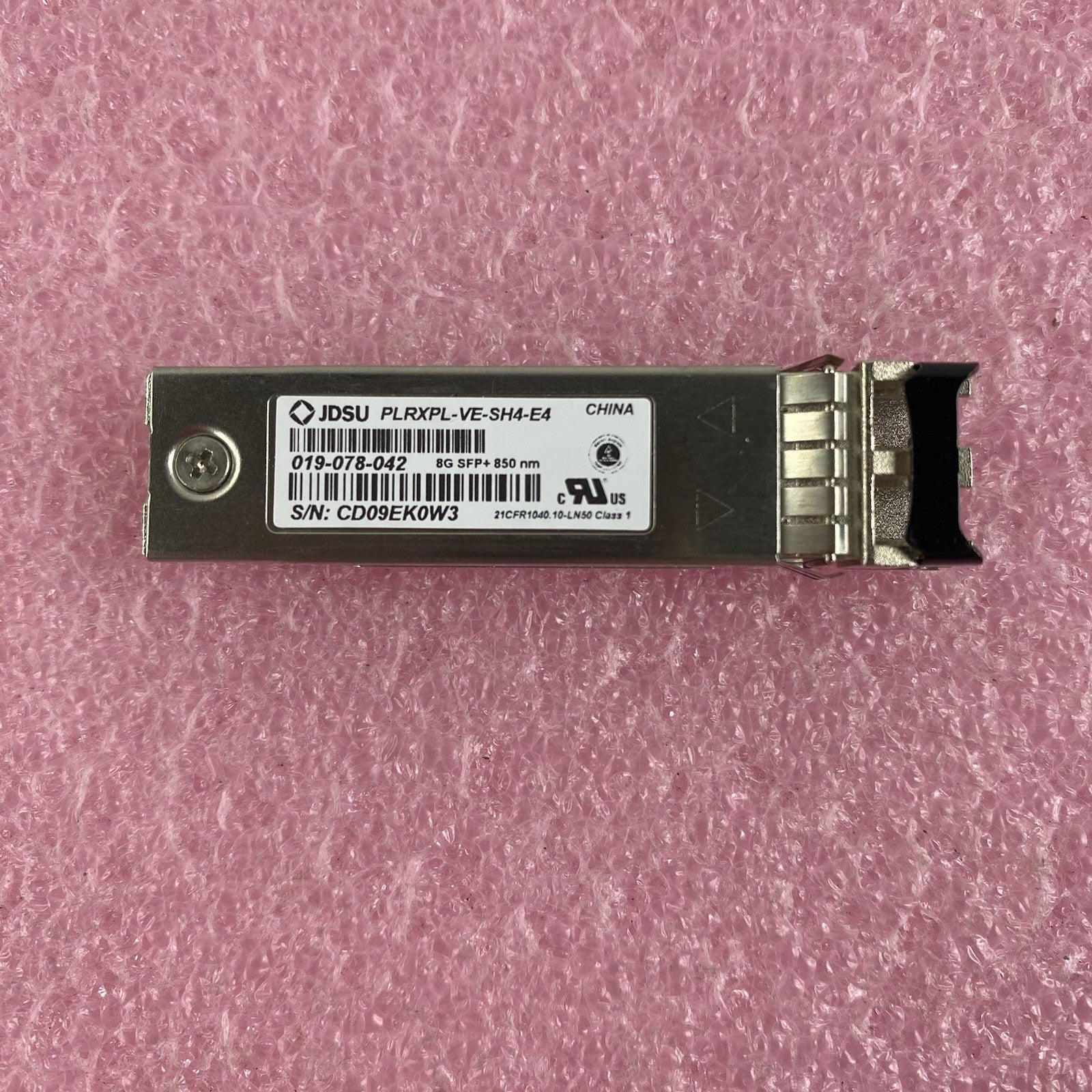 JDSU PLRXPL-VE-SH4-E4 8GSFP+850NM Transceiver lot of 42