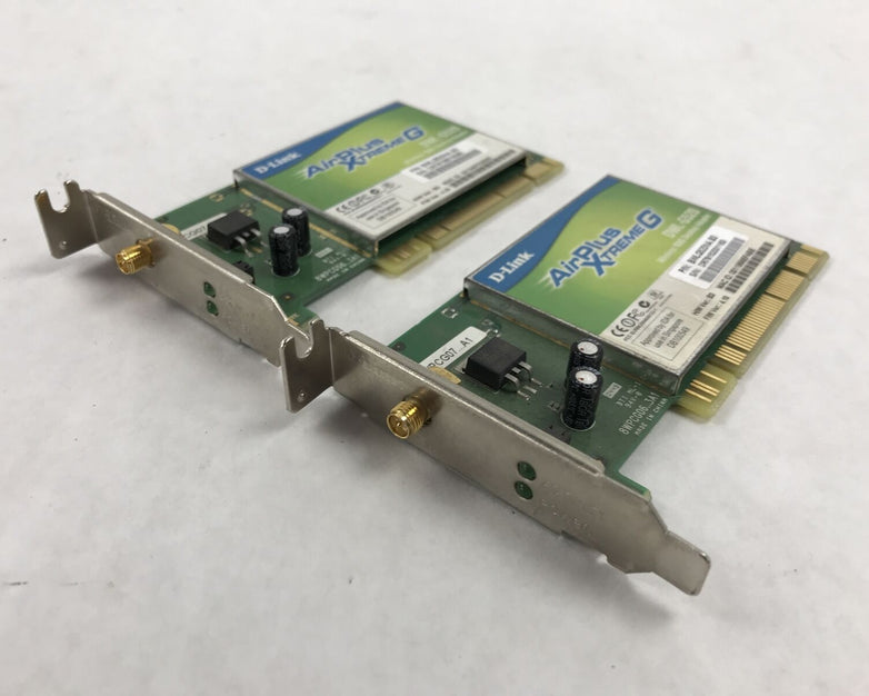 Lot of 2 D-Link AirPlusXtremeG DWL-G520 BWLG520NA.B3