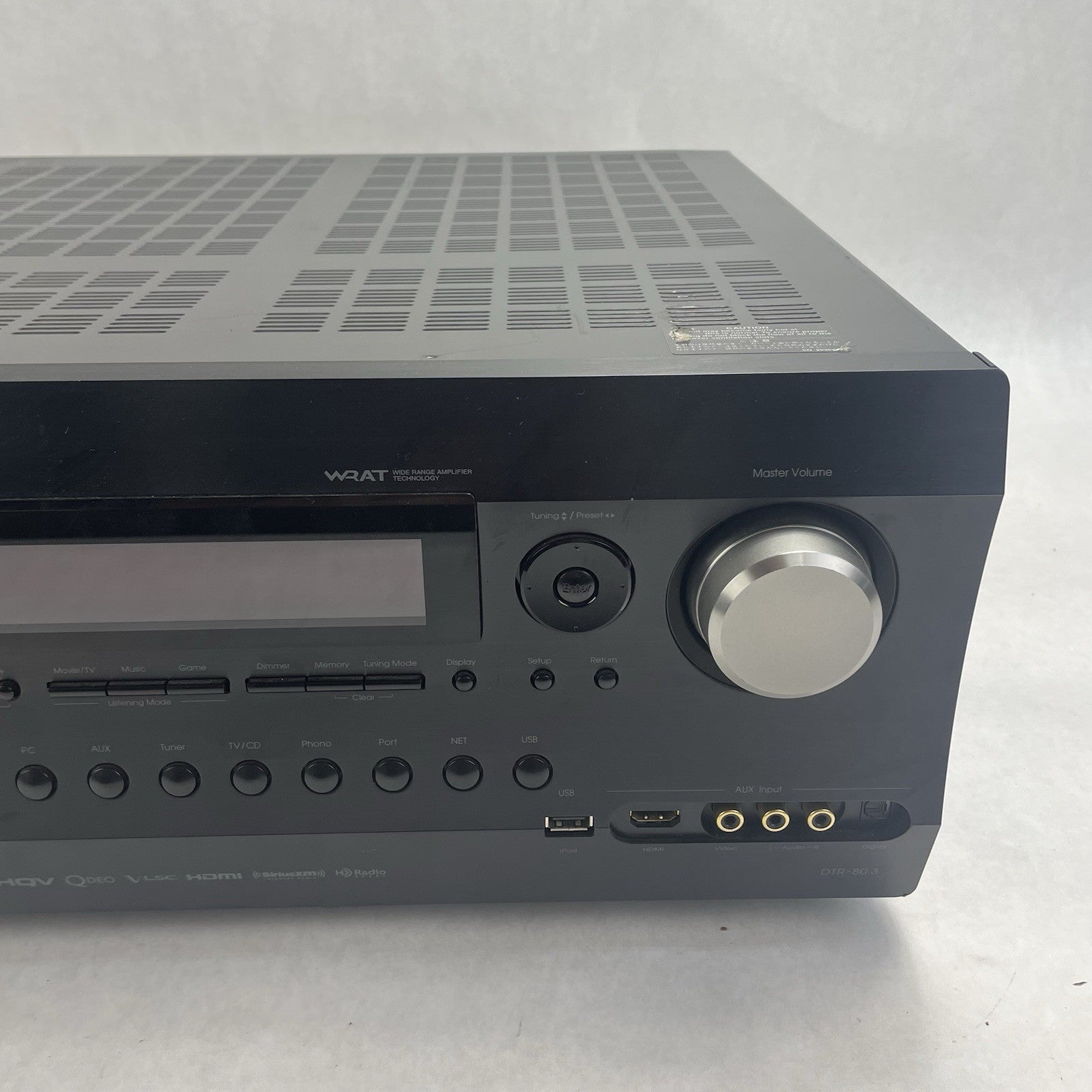 Integra DTR-80.3 9.2 AV Home Theater Receiver No Remote No Output For Parts3
