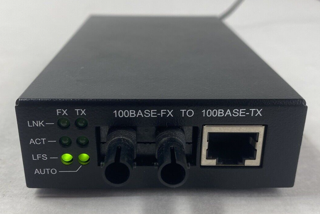 Canary CFT-2062 Media Converter 100Base-FX to 100Base-TX Tested