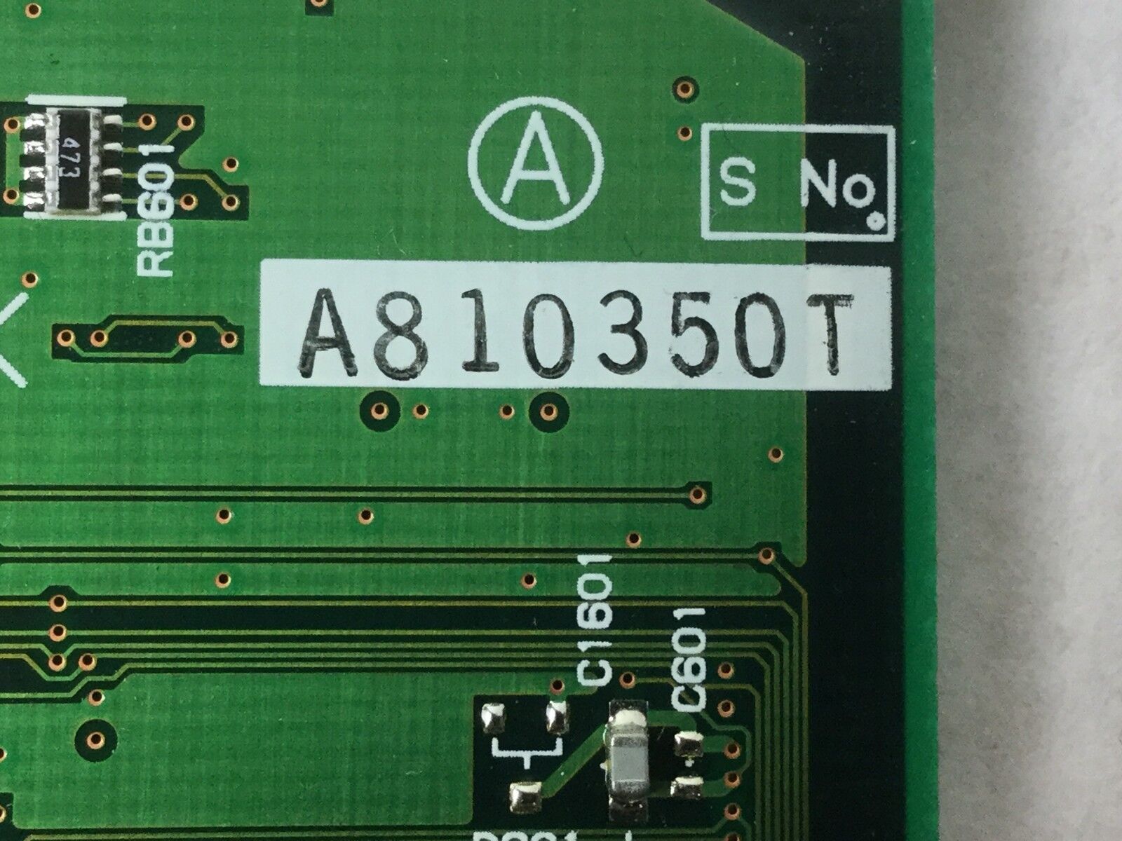 Genuine Sony Circuit Board (Removed from Betacam SX) 1-667-465-12 (A810350T)