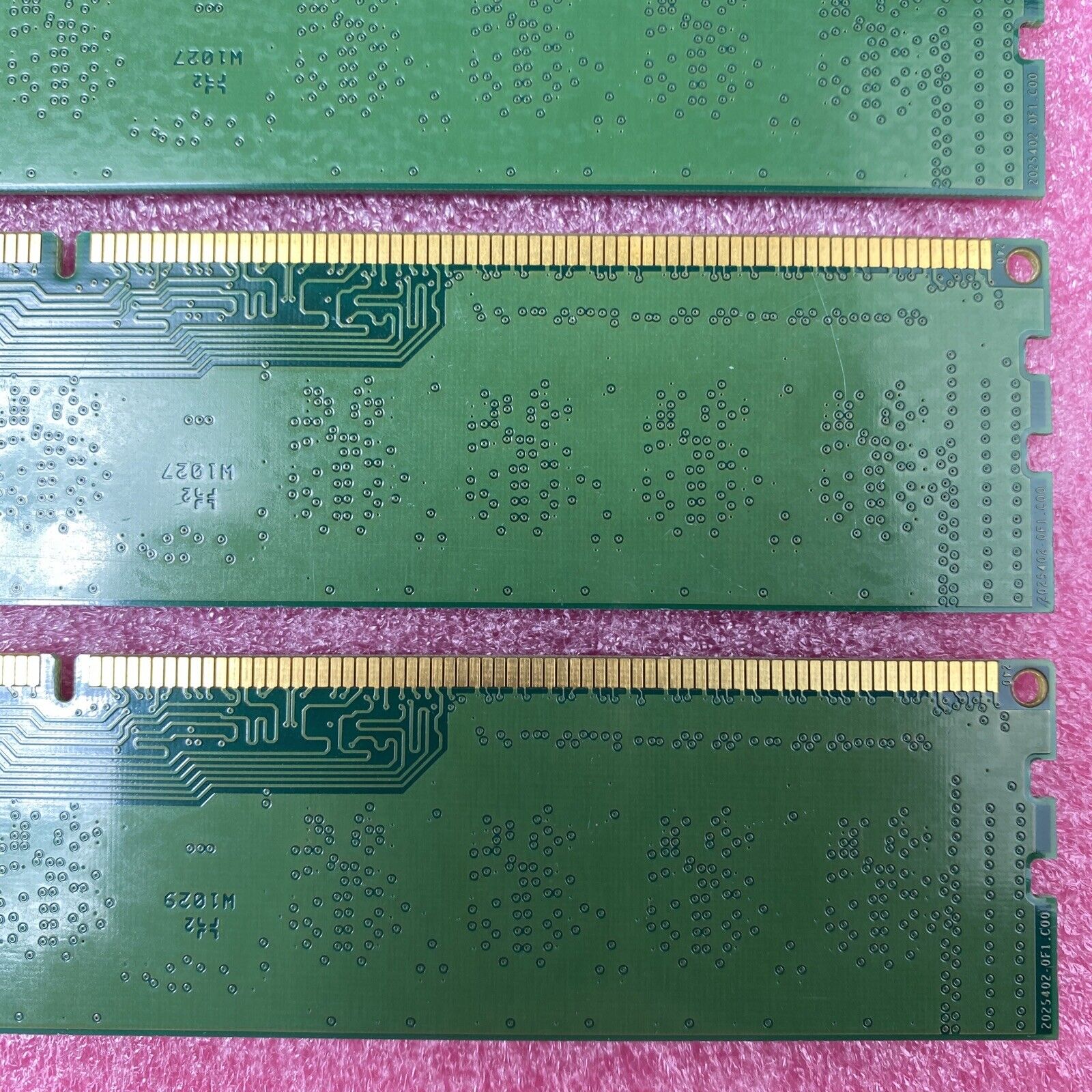 Lot ( 4 ) 1GB Kingston KTW149-ELD Desktop Memory PC3-10600U DDR3 1RX8
