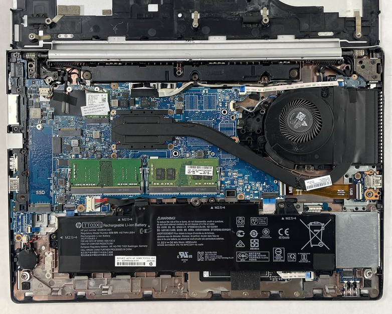 HP EliteBook 850 G6 15.6" i5-8365U 1.60 GHz 16 GB RAM No SSD/OS/AC - Corner