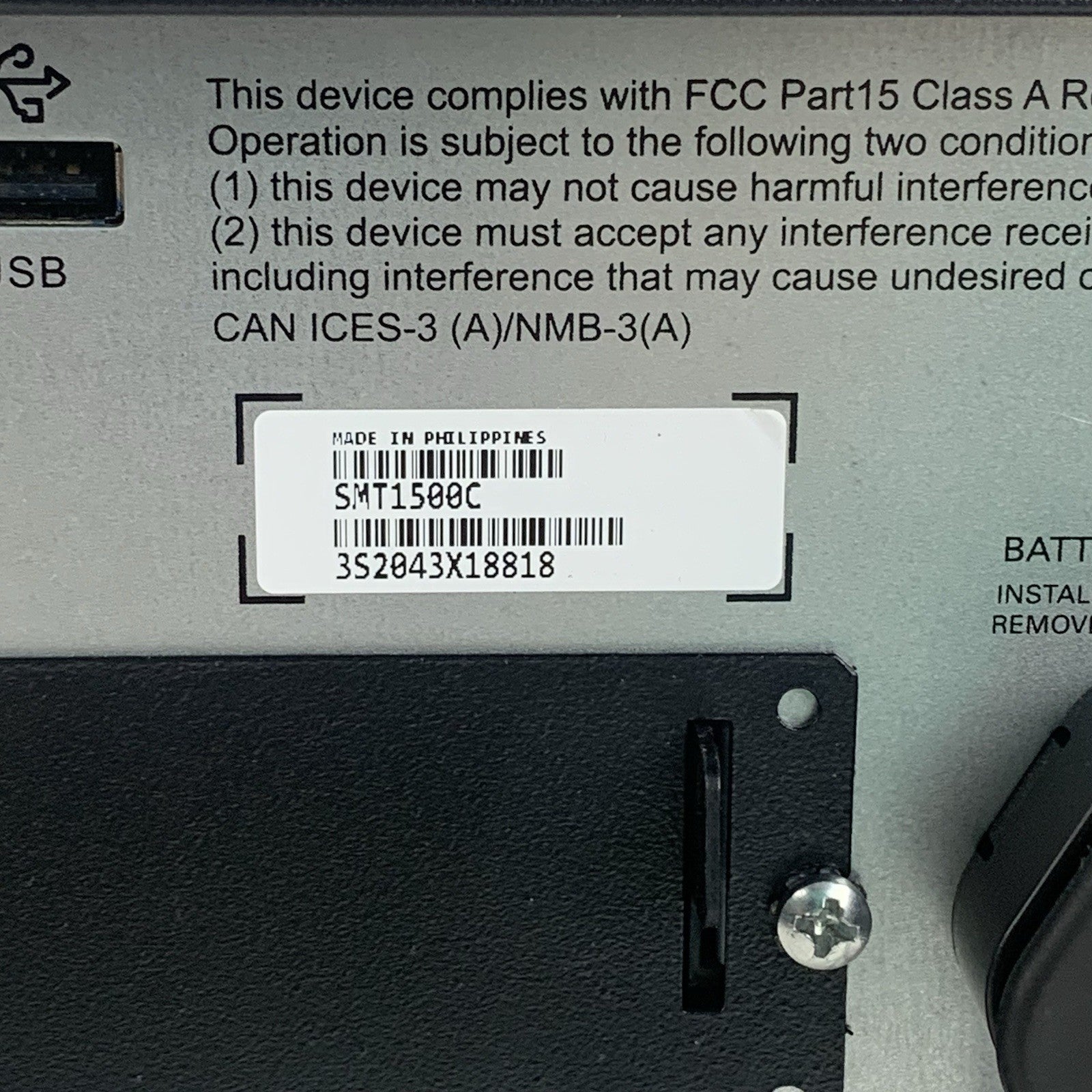 APC SMT1500C UPS 1500VA 120V Uninterruptible Power Supply Tested  No Batteries8