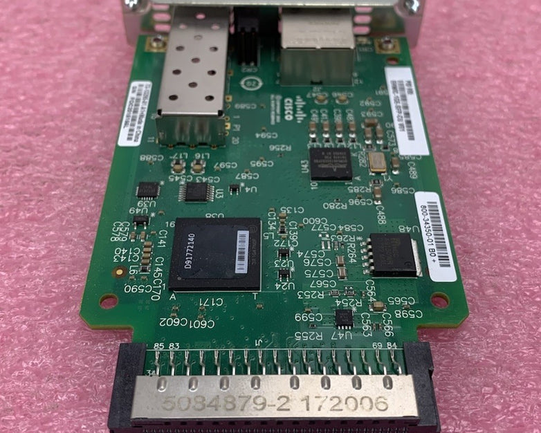 Cisco EHWIC-1GE-SPF-CU V01 Gigabit Ethernet High-Speed WAN Card