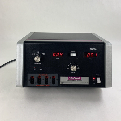 Fisher Biotech FB 570 Electrophoresis Power Supply Power Tested