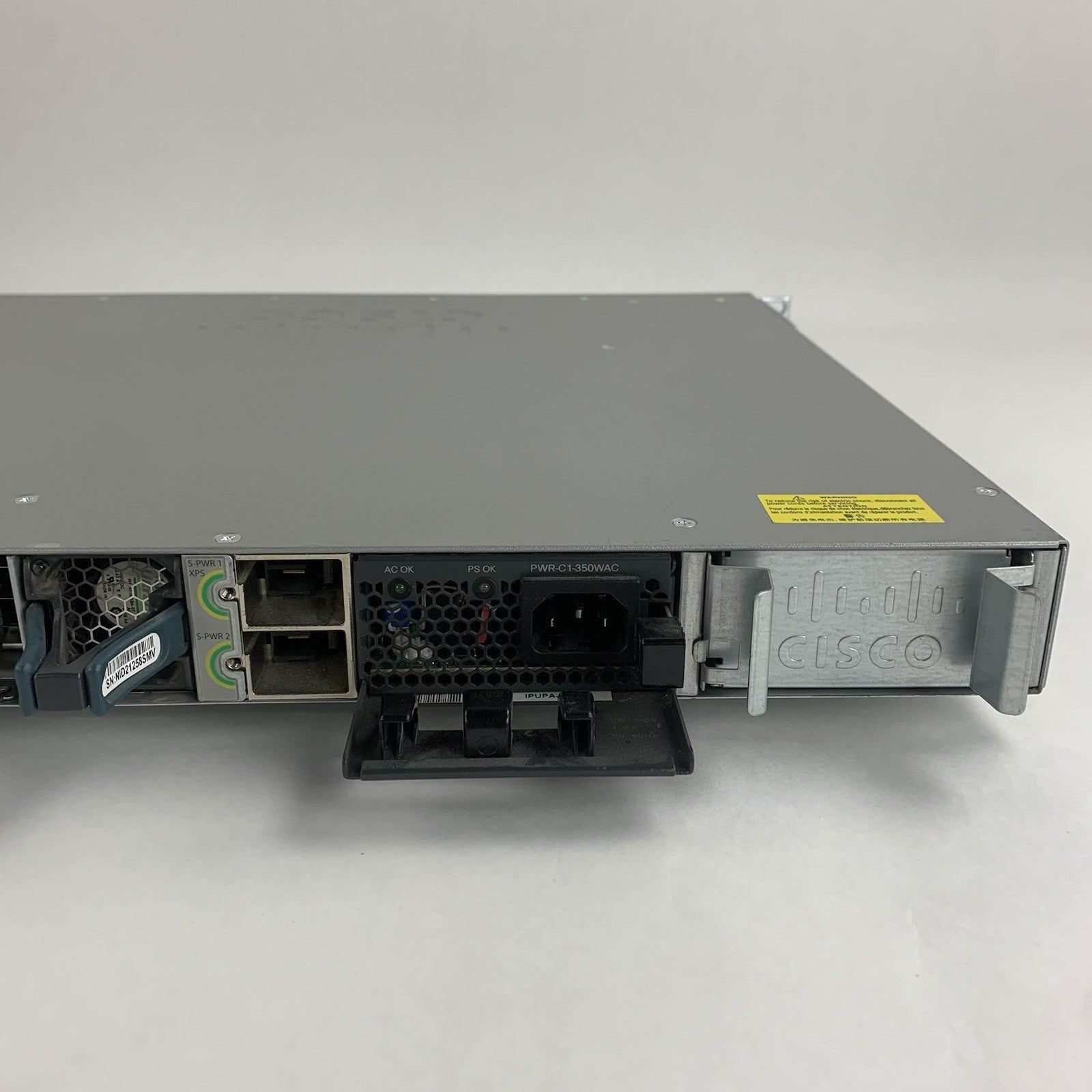 Cisco WS-C3850-12XS-S 12-Port SFP+ 10Gb 3850 Switch-No Power Cord9