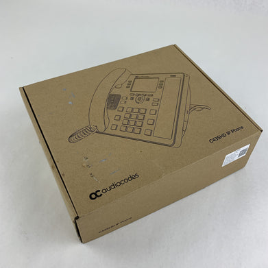 Audiocodes C435HD IP Phone Box Opened