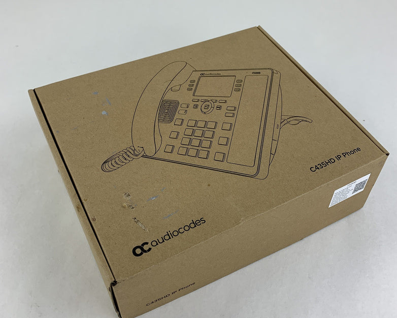 Audiocodes C435HD IP Phone Box Opened
