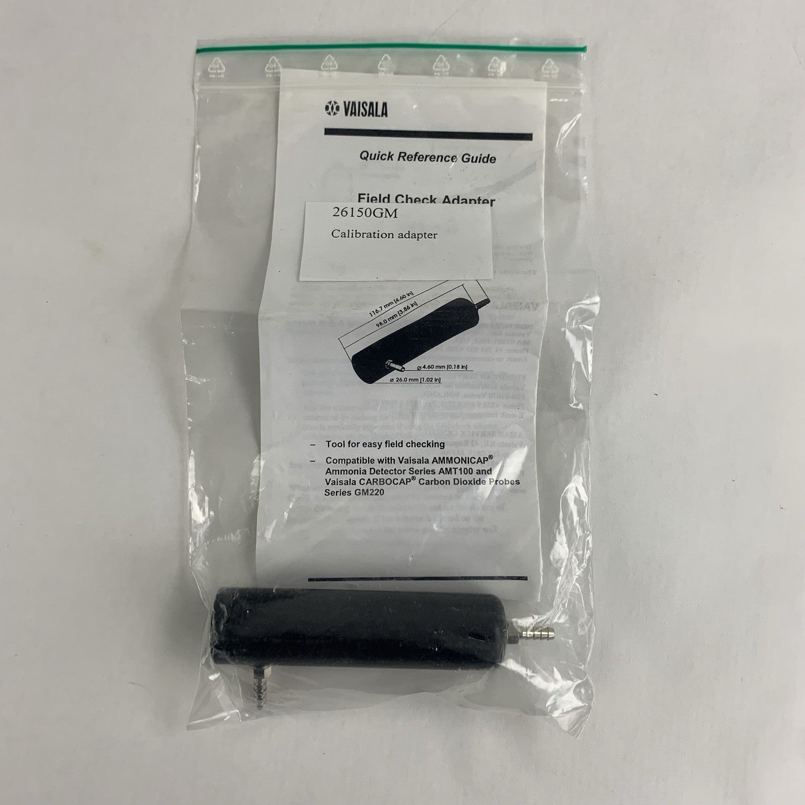 Vaisala 26150GM Field Check Calibration Adapter1