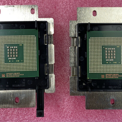 Intel SL7PE Xeon 3GHz/2m + HP Proliant DL360 G4 Heatsink 349931-104 (Lot of 2)