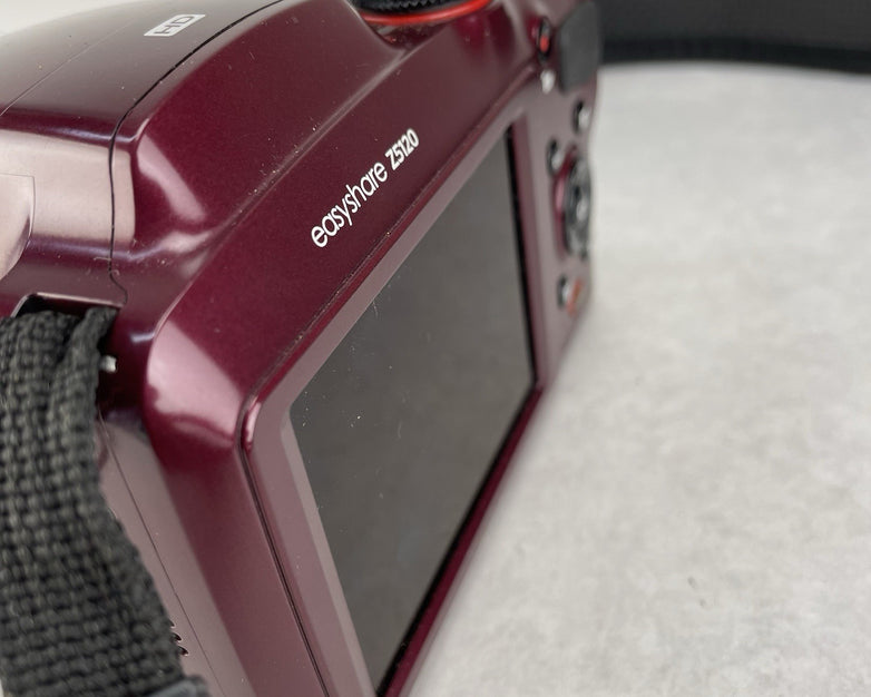 Kodak EasyShare Z5120 16.0MP Digital Camera Red Tested