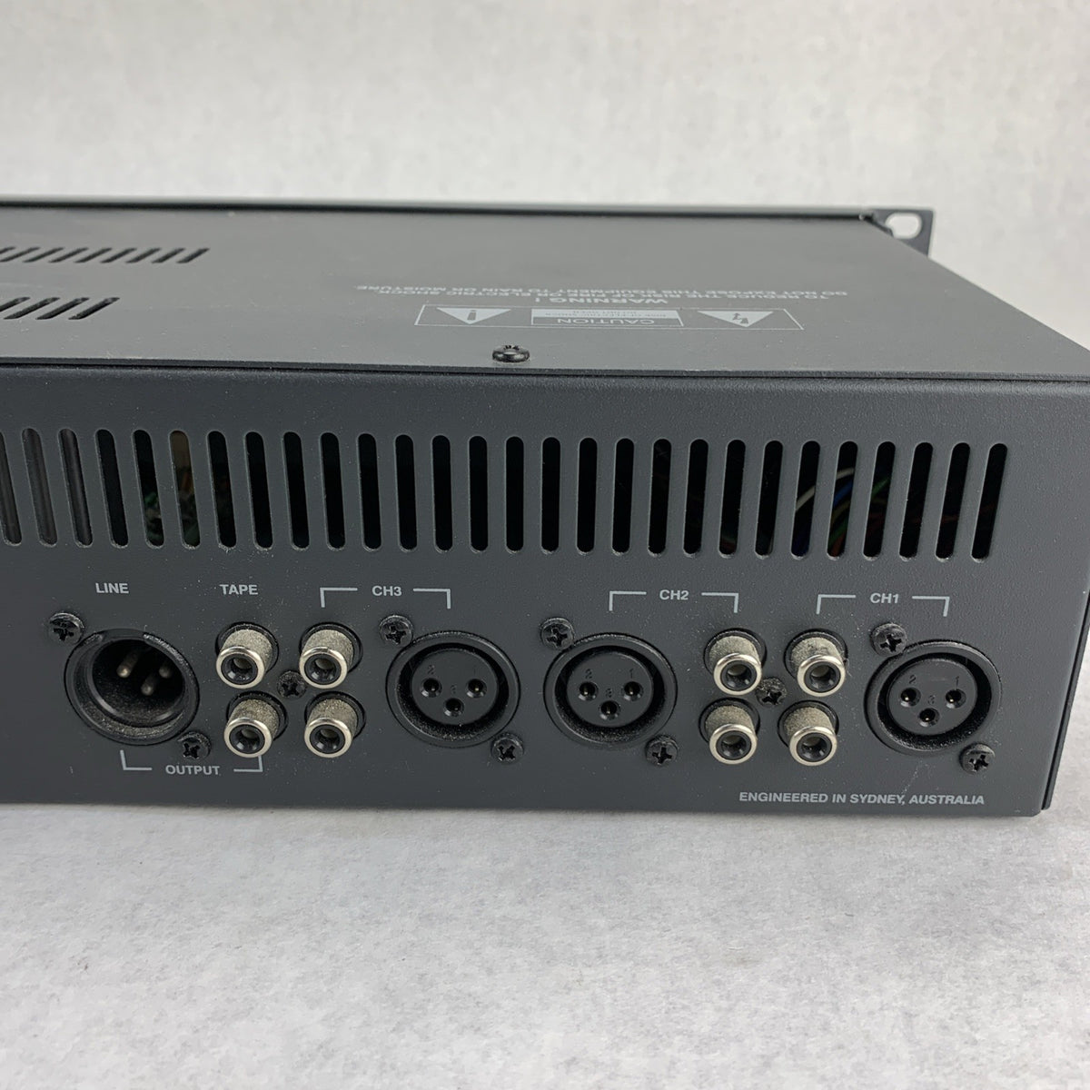 Australian Monitor Installlation Series AMC30 2RU 30W Mixer Amplifier8