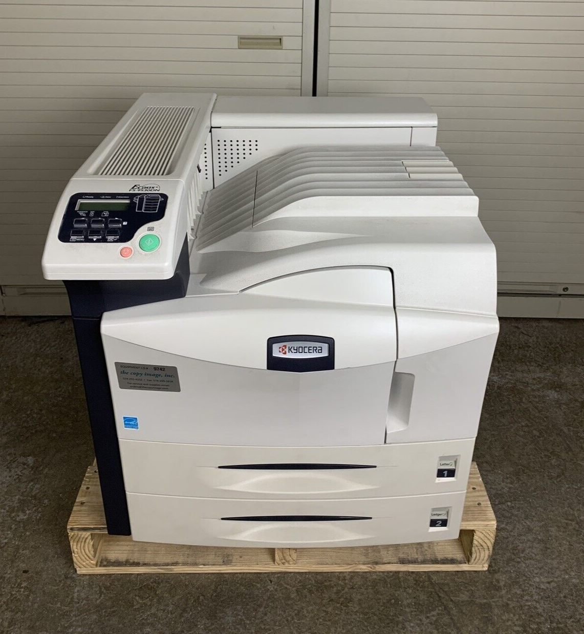 Kyocera FS-9530DN Enterprise Mono Laser Printer 605263 Page Count Tested