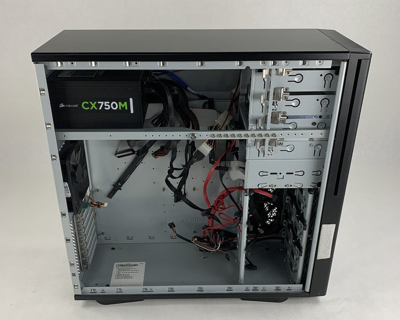 Systemax Chieftec CX-01B-B-B-U ATX Full Tower Computer Case w/ Corsair CX750M