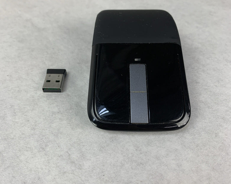 Microsoft Arc Touch 1428 Wireless Touch Mouse with Dongle X821929-001 - Tested