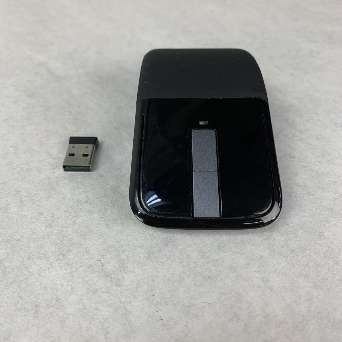 Microsoft Arc Touch 1428 Wireless Touch Mouse with Dongle X821929-001 - Tested2