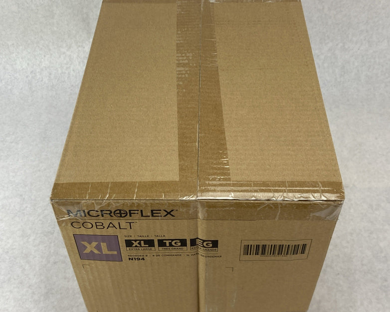 Ansell Cobalt N194 Powder Free Nitrile Examination Gloves Extra Large 1000 Count