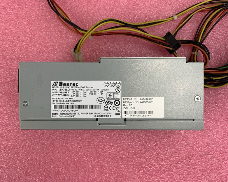 Bestec TFX0250P5WB 250W Power Supply (Lot of 2)