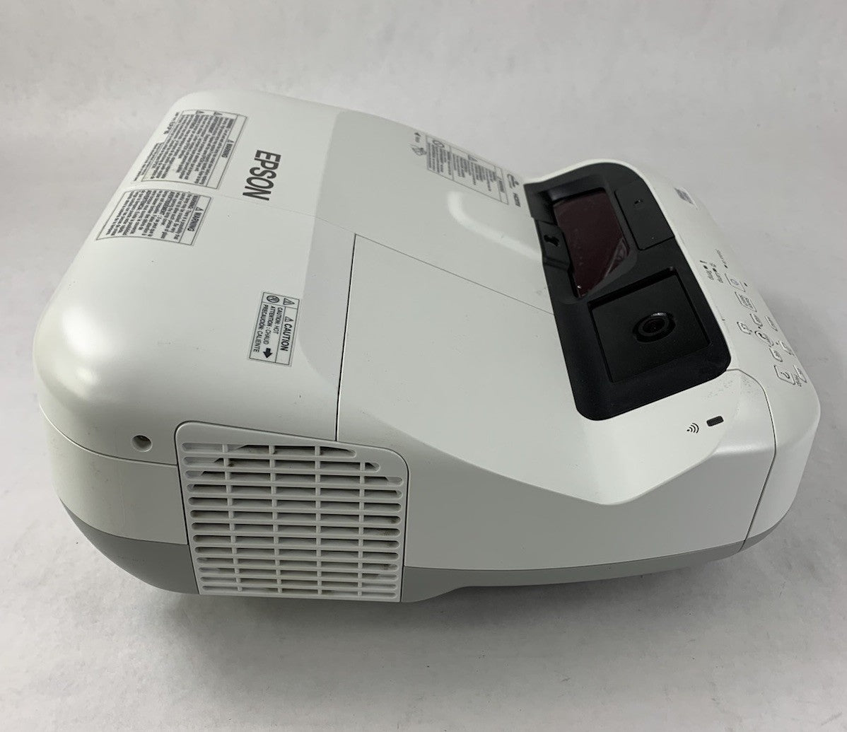 Epson BrightLink 595Wi H599A LCD Lamp Projector 2105 Lamp Hours - No Remote2