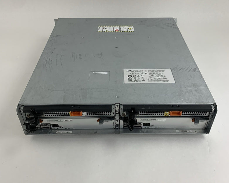 EMC EAE 100-542-104-01 12-Bay Storage Array Missing Two Caddies No Caddy Cover