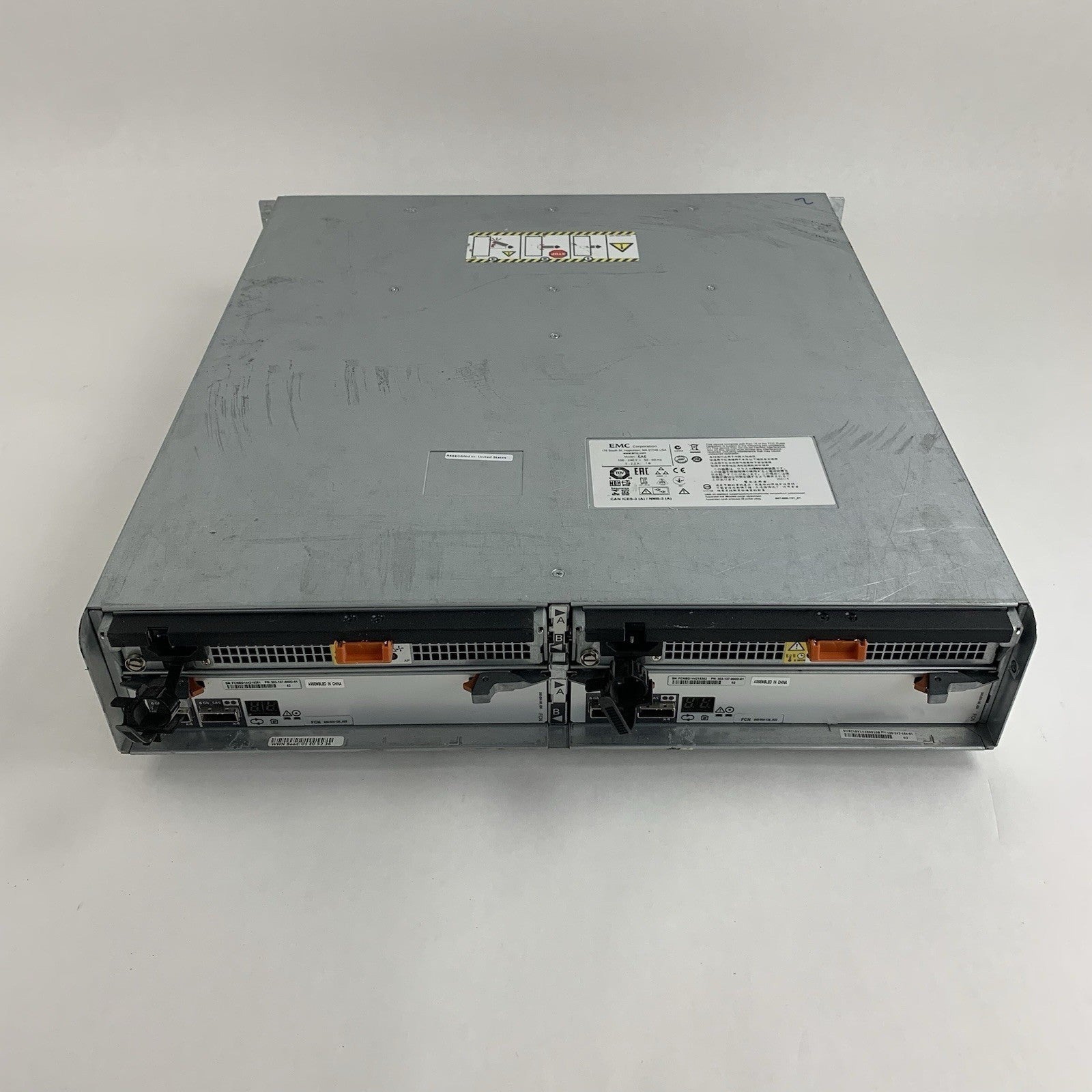 EMC EAE 100-542-104-01 12-Bay Storage Array Missing Two Caddies No Caddy Cover4