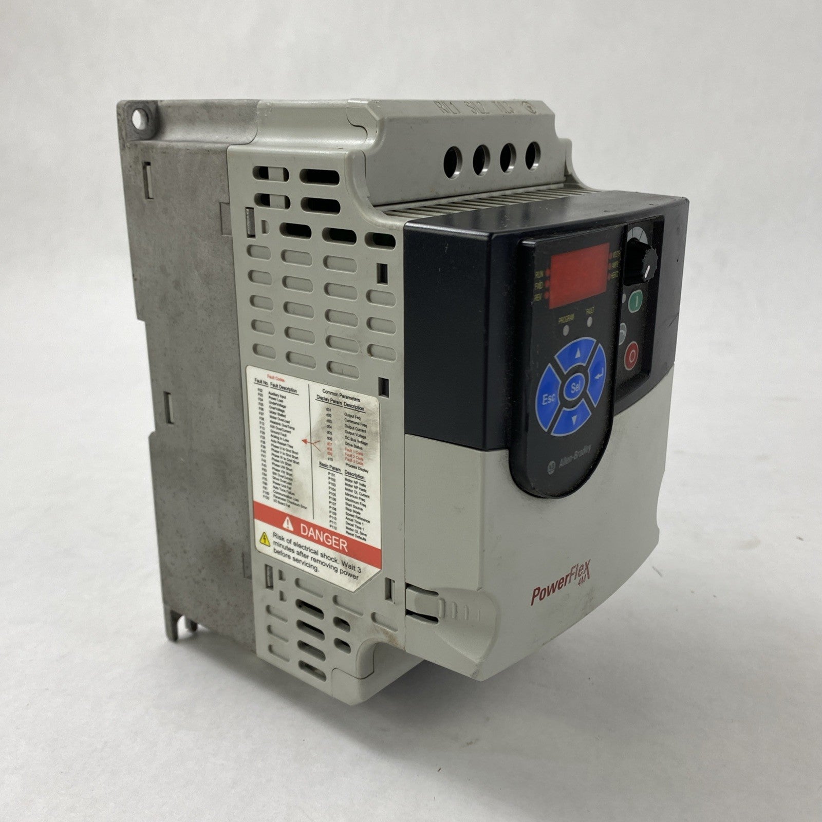 Allen Bradley Power Flex 22F-D6P0N103  Untested Parts or Repair1